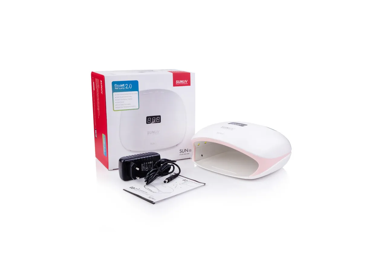 Лампа для сушки нігтів UV/LED Sun4S White Original (48 Вт) - Фото 2