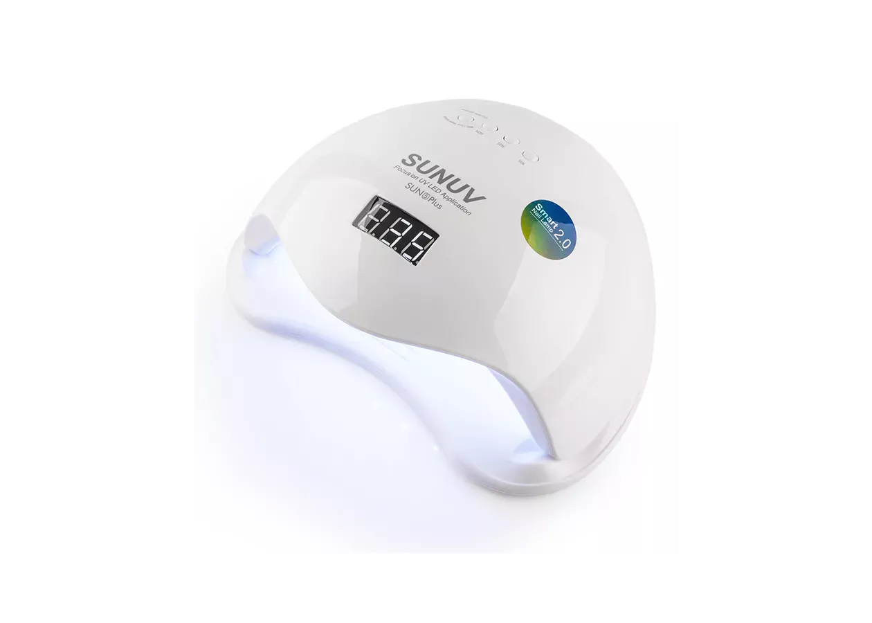 Лампа для сушки нігтів UV/LED Sun5 Plus White Original (48 Вт)