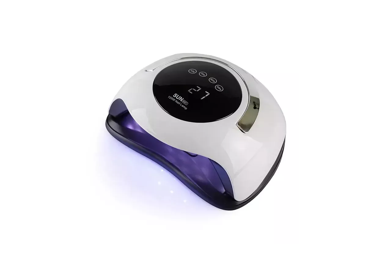 Лампа для сушки нігтів з ручкою UV/LED Sun BQ-5T White (120 Вт)