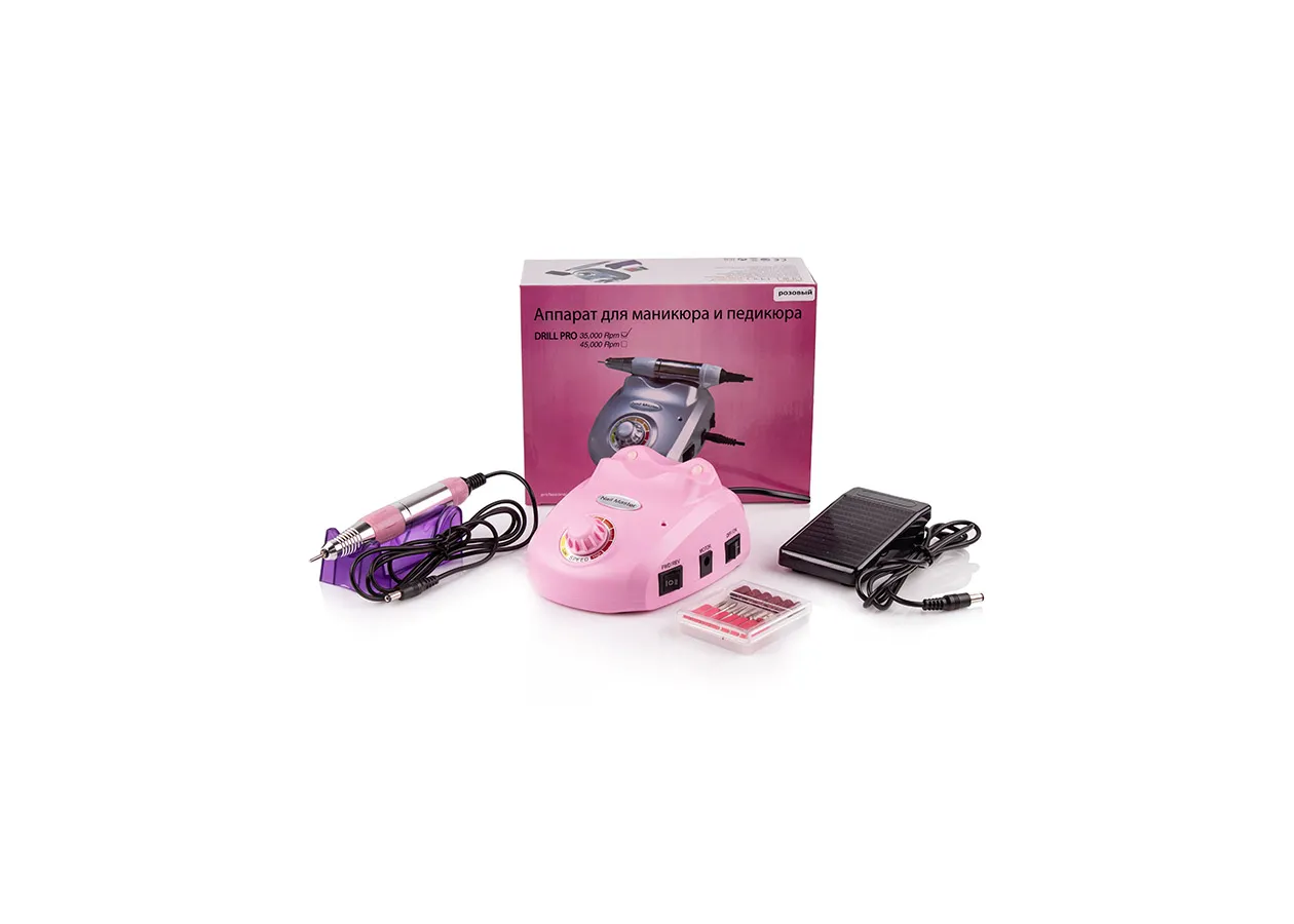 Фрезер для манікюру та педикюру ZS603 Pink - Фото 2