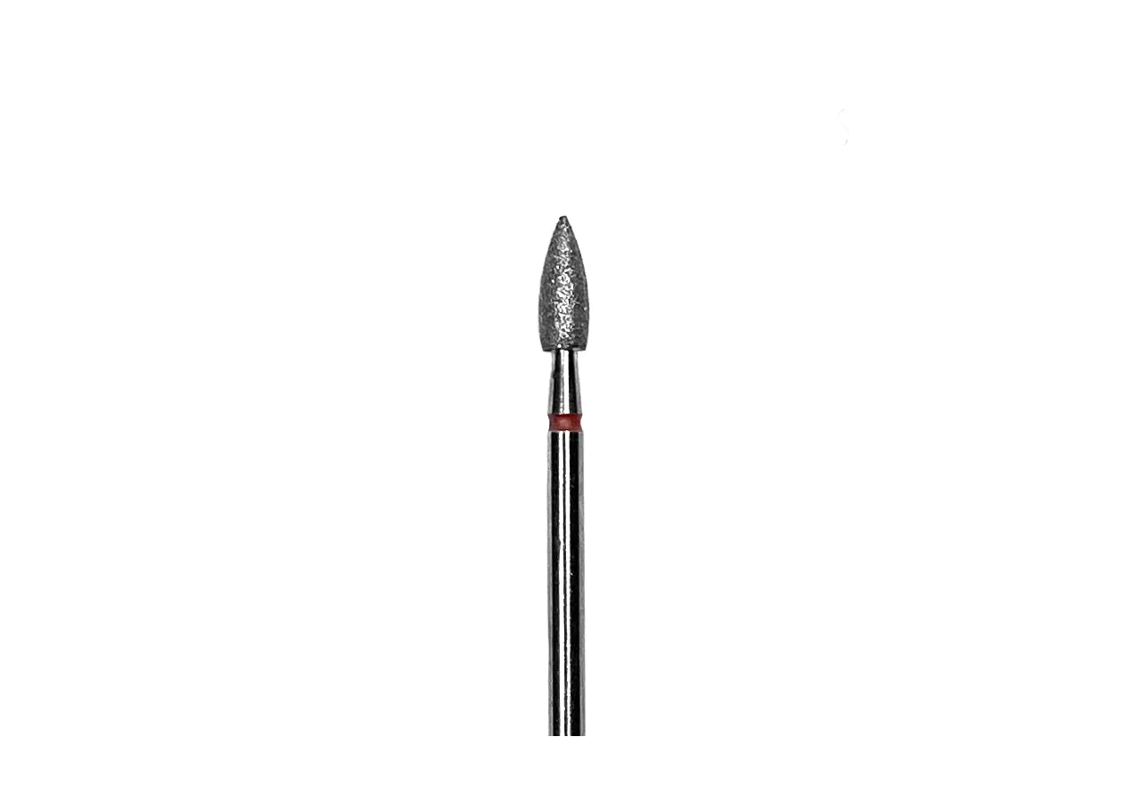 Diamond red cutter for manicure 