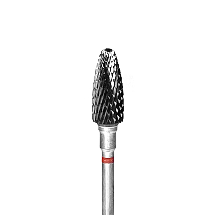 Carbide red cutters for manicure 