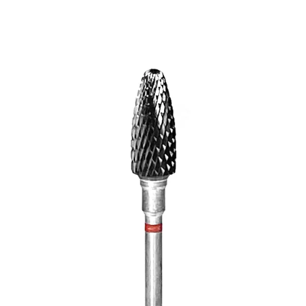 Carbide red cutters for manicure 