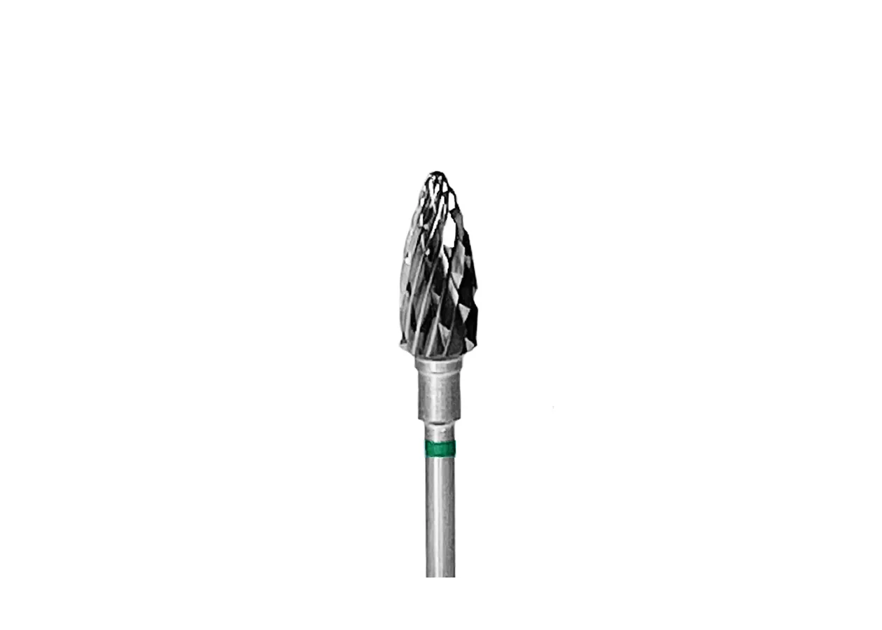 Carbide green cutters for manicure 