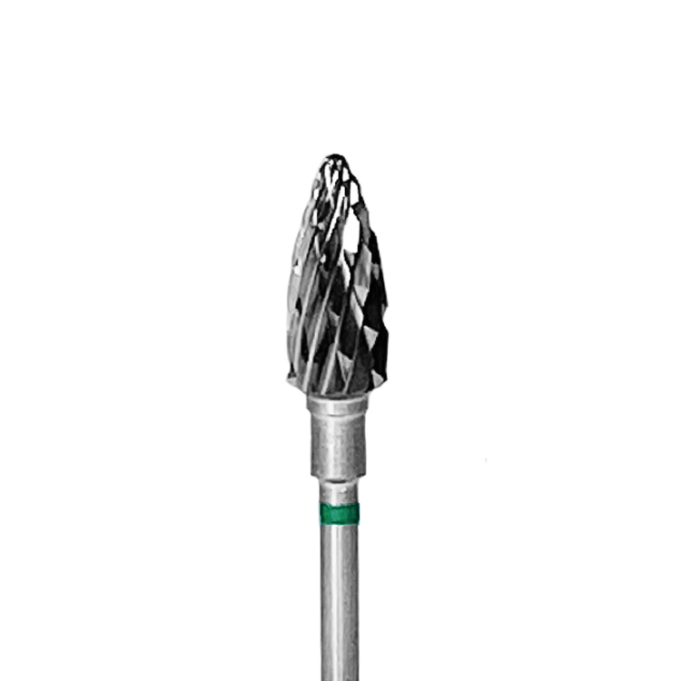 Carbide green cutters for manicure 