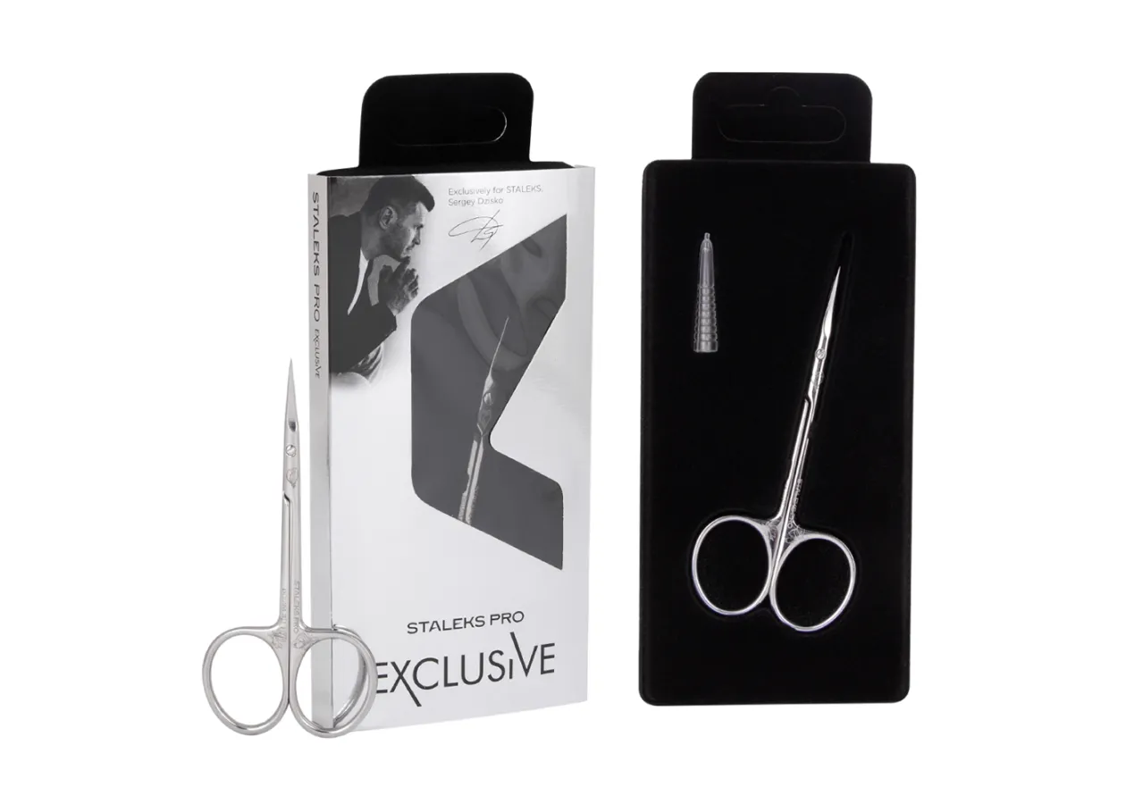 Ножиці професійні для кутикули Exclusive SX-22-1m Сталекс - Фото 2