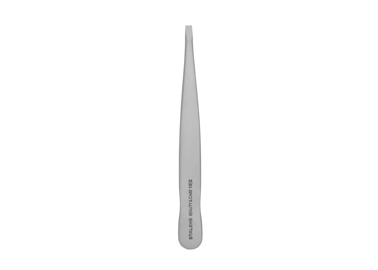 Пінцет для брів прямий Beauty&Care TBC-10-2 Сталекс