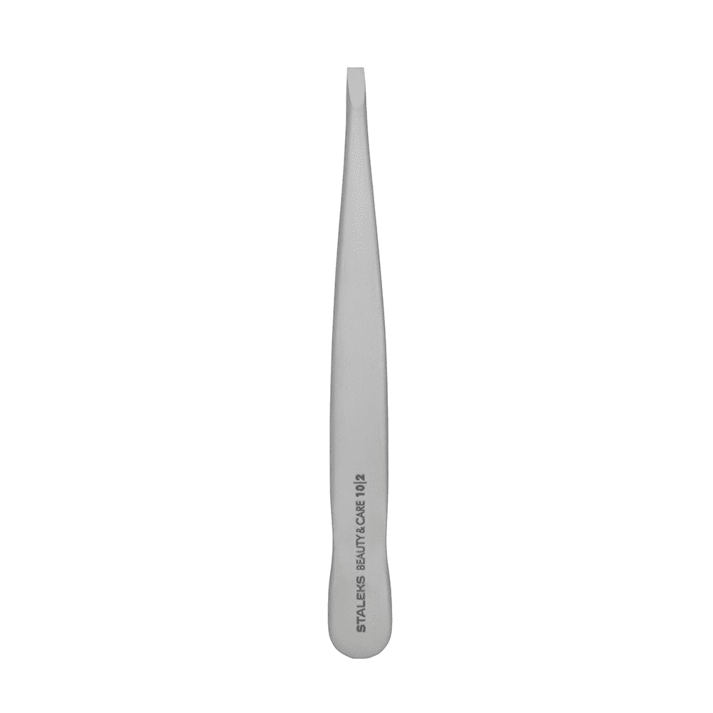 Пінцет для брів прямий Beauty&Care TBC-10-2 Сталекс