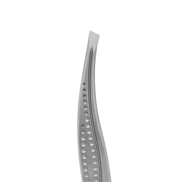 Пінцет для брів скошений Classic TC-12-3 Сталекс - Фото 2