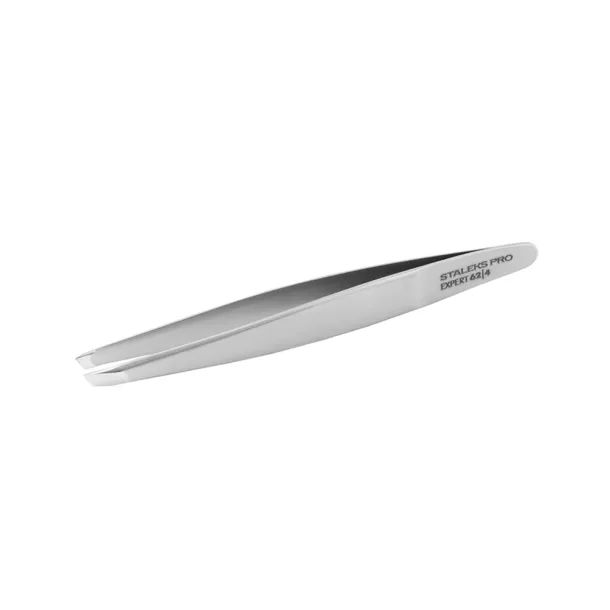 Пінцет для брів скошений Expert TE-62-4 Сталекс - Фото 3