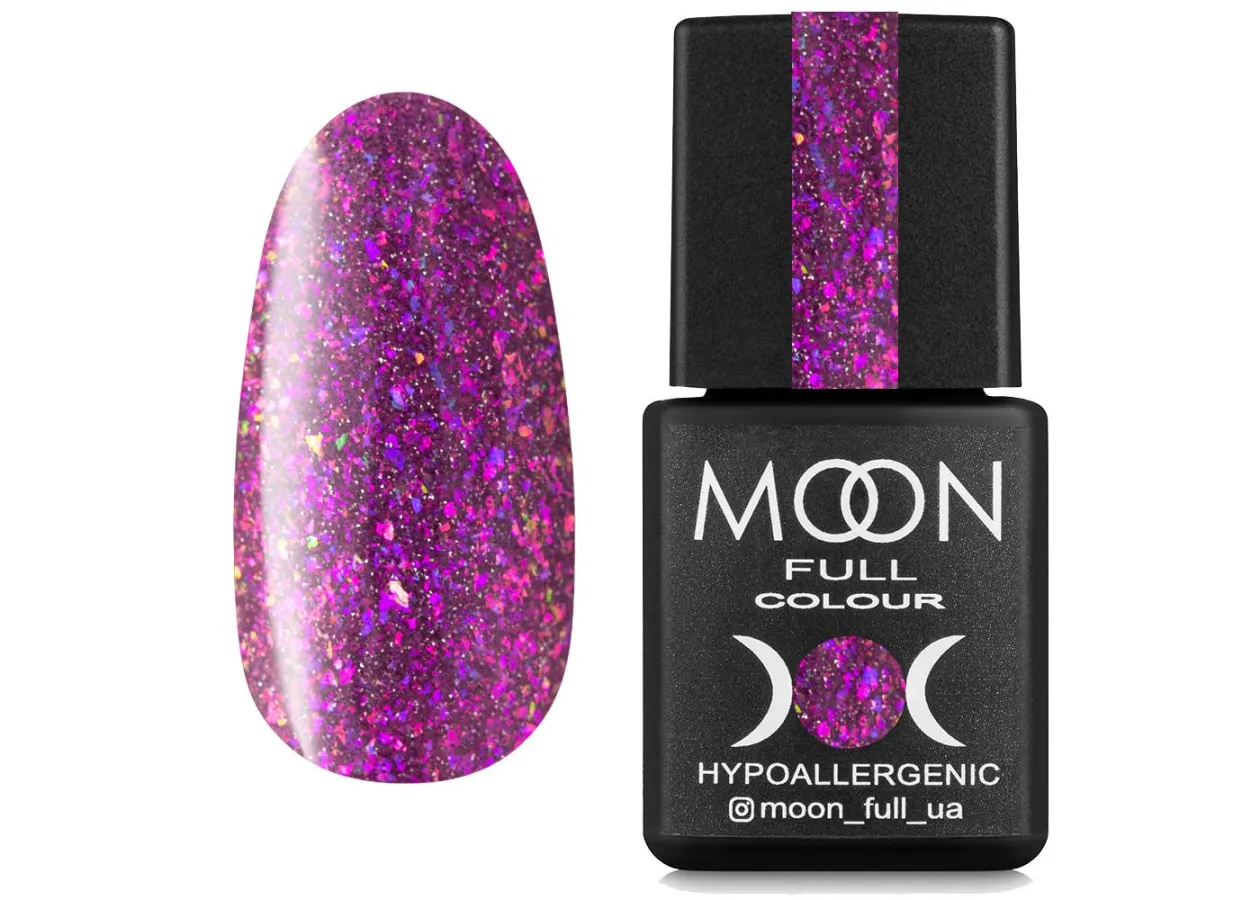 Reflective gel polish for nails Moon - 