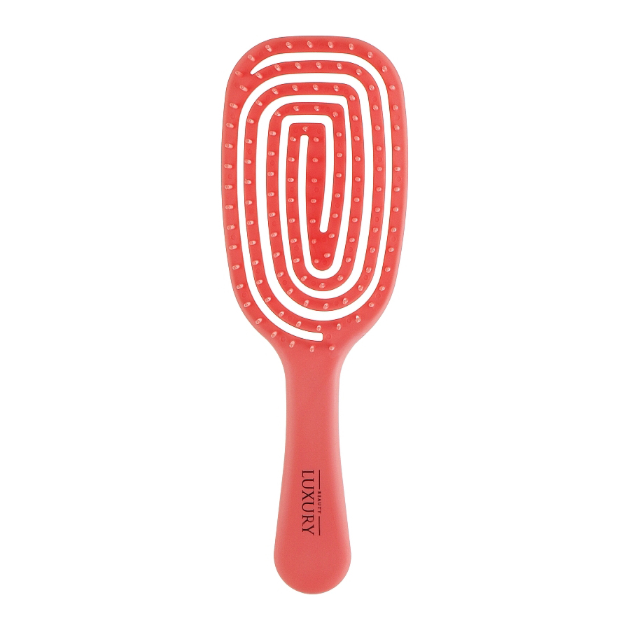 Щітка масажна для волосся велика кольорова Luxury - HB-05-15