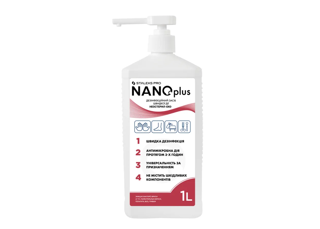 NANOplus quick-acting disinfectant Staleks - (1 liter)
