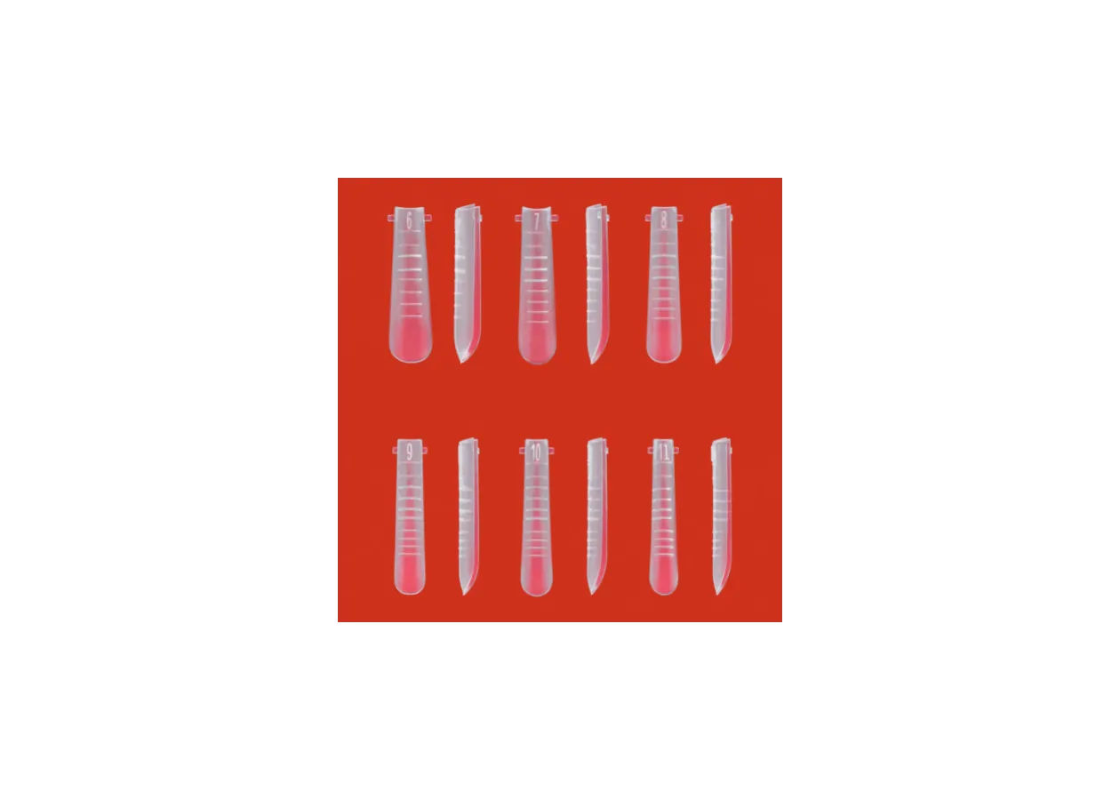 Top arched forms for nails modeling Kodi (120 pcs) - Photo 2