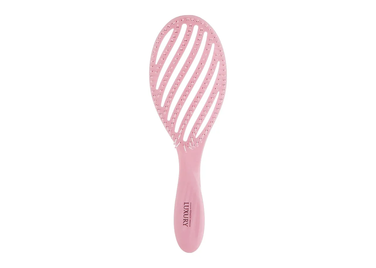 Щітка масажна для волосся велика кольорова Luxury - HB-05-11