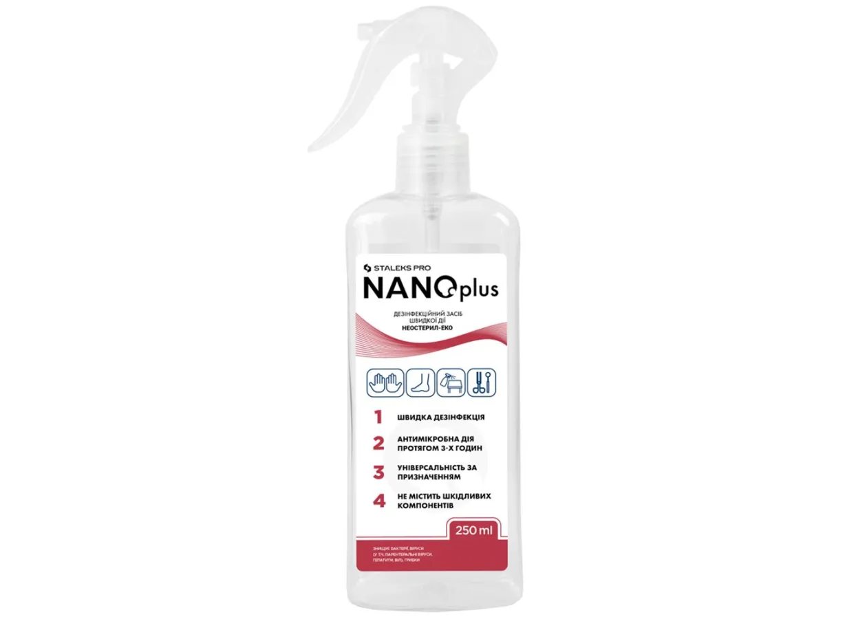 NANOplus quick-acting disinfectant Staleks - (250 ml)