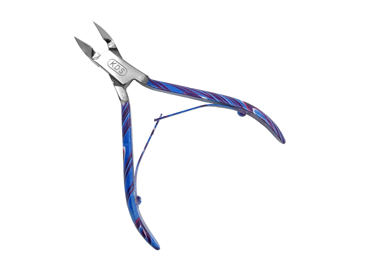 Кусачки манікюрні кольорові KDS - 01-3258 [100 мм]