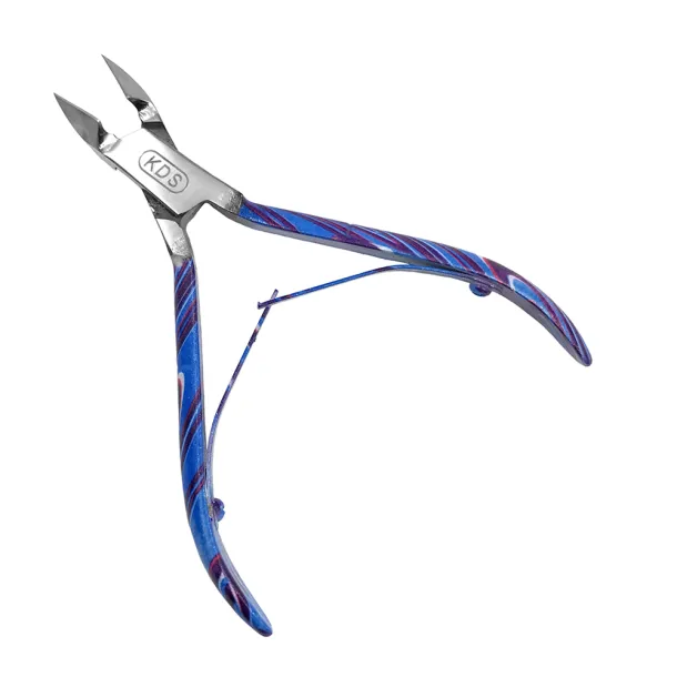Кусачки манікюрні кольорові KDS - 01-3258 [100 мм]