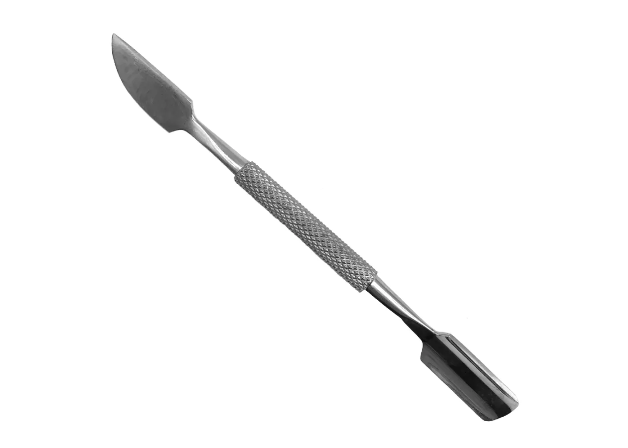 Manicure small spatula KDS - 01-4280 [pusher + hatchet]