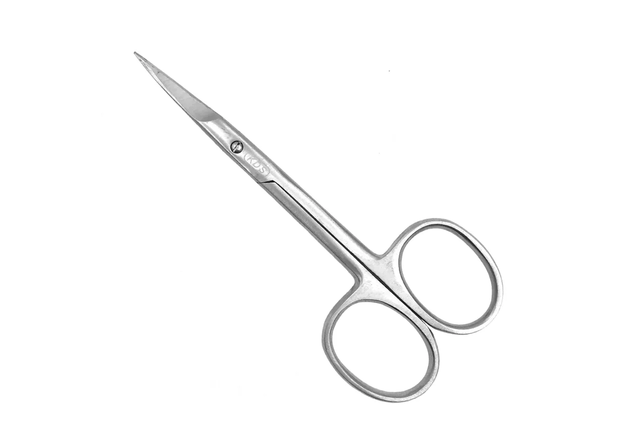 Manicure curved scissors for cuticle KDS - 01-5027 [matte]