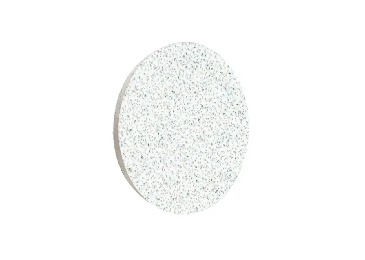 Replaceable white files on a soft base for a pedicure disc 20 mm Staleks - PDFS-20-80w (80 grit, 50 pcs) - Photo 3