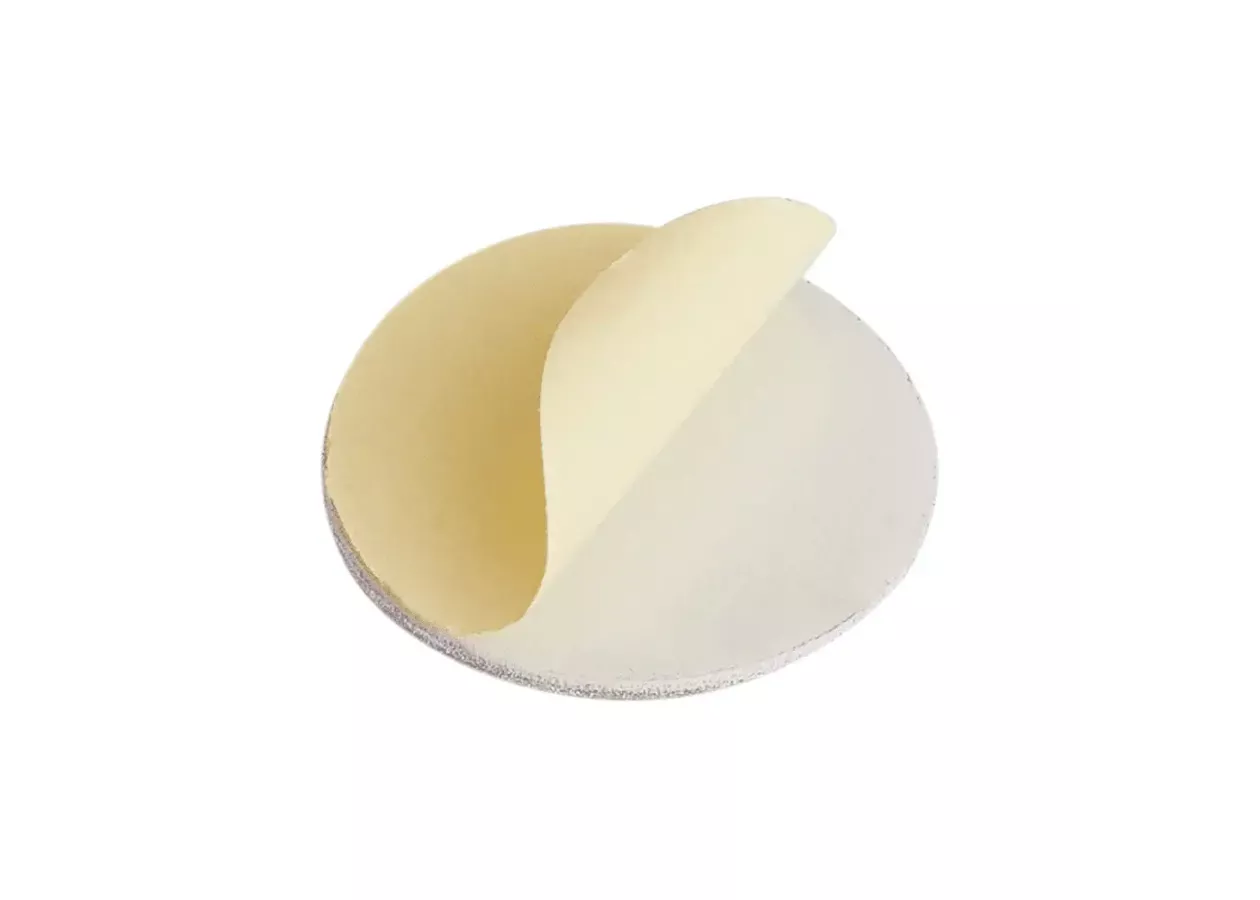 Replaceable white files on a soft base for a pedicure disc 20 mm Staleks - PDFS-20-100w (100 grit, 50 pcs) - Photo 4