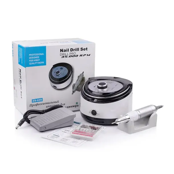 Nail drill ZS603 White - Photo 4