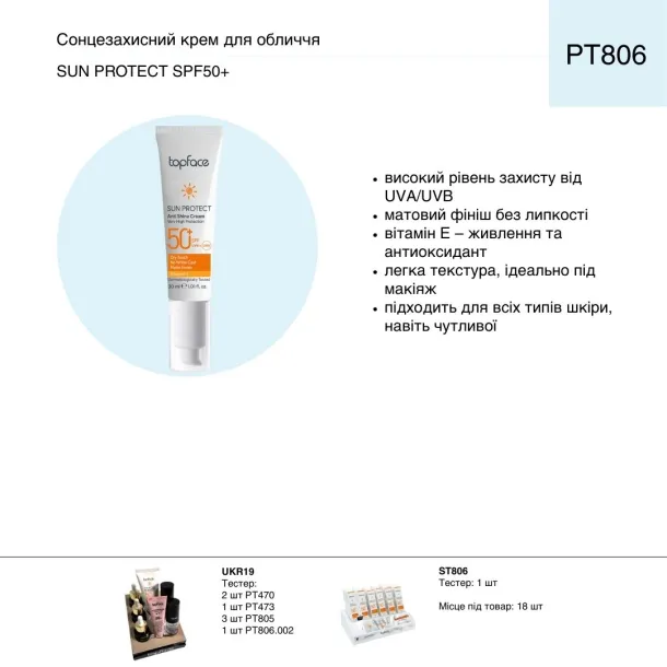 Anti shine cream 