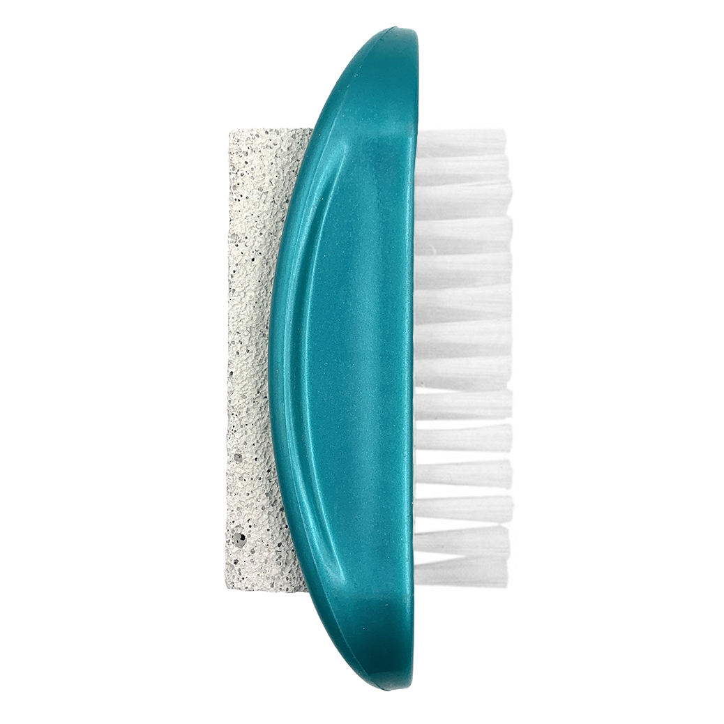 Пемза косметична натуральна зі щіточкою Luxury - PF01