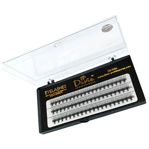 Вії пучкові для нарощення Divia - Di946