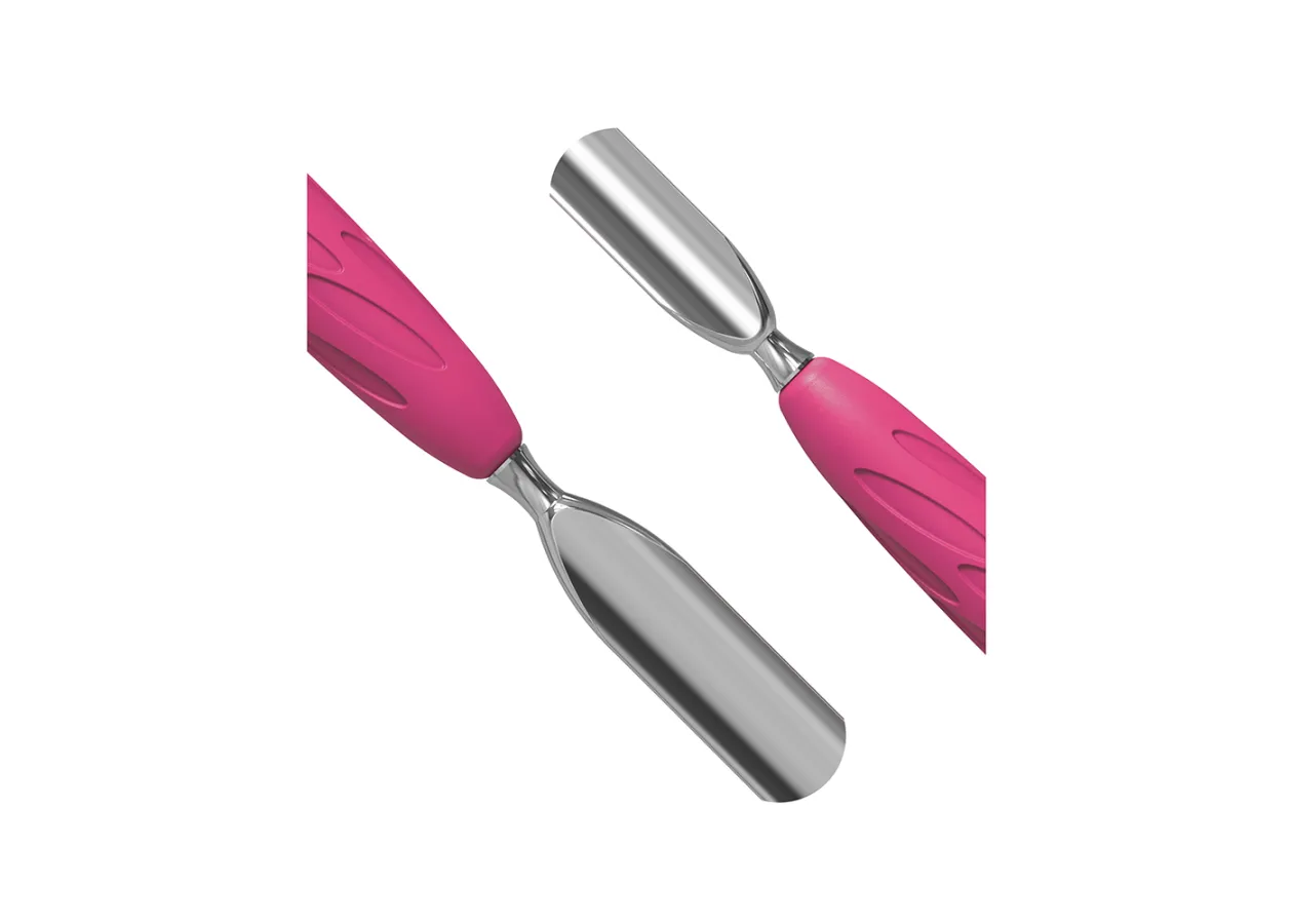 Лопатка манікюрна з силіконовою ручкою 