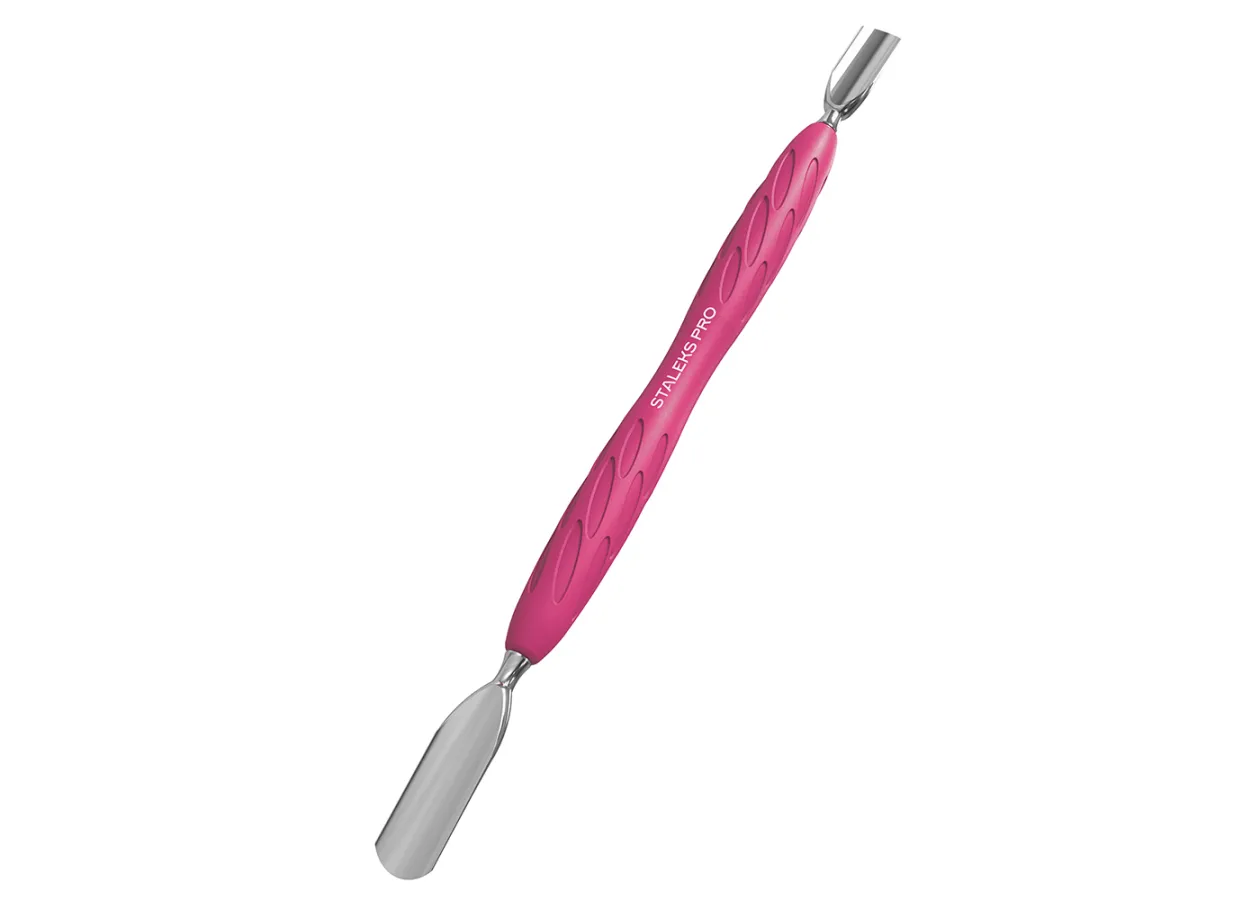 Лопатка манікюрна з силіконовою ручкою 