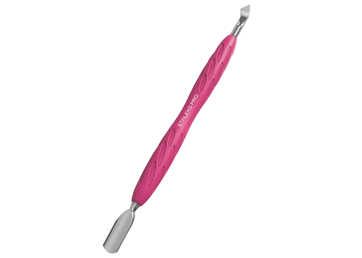 Лопатка манікюрна з силіконовою ручкою 