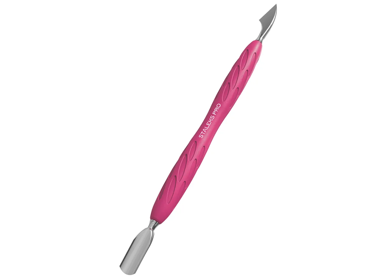 Лопатка манікюрна з силіконовою ручкою 