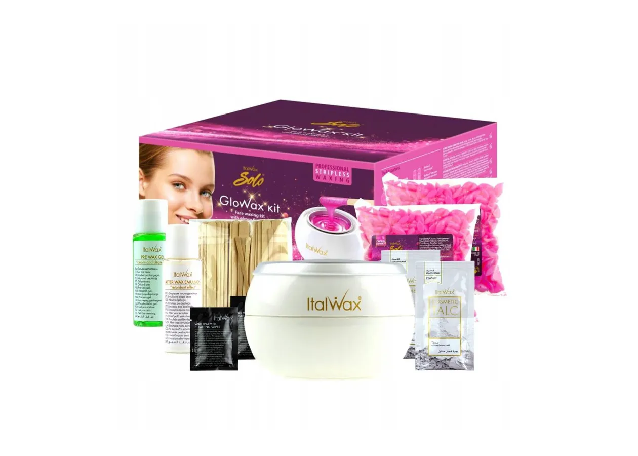 Набір для депіляції обличчя Solo “Glowax Kit