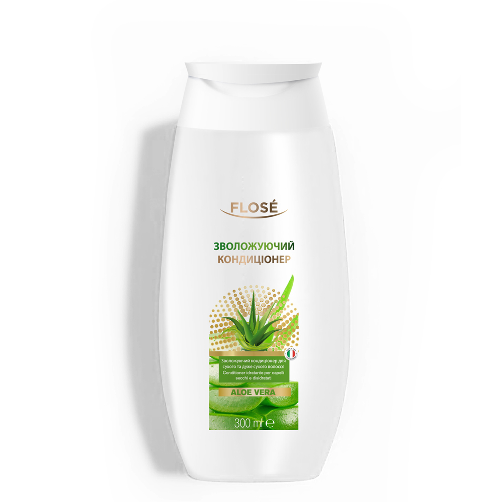 Зволожуючий кондиціонер для сухого та дуже сухого волосся FLOSÉ (300 мл)