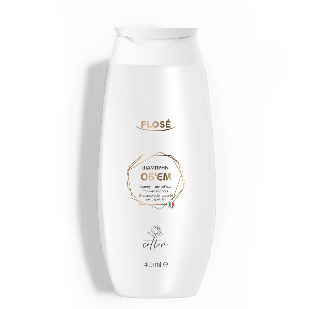Шампунь-об'єм для тонкого волосся FLOSÉ (400 мл)