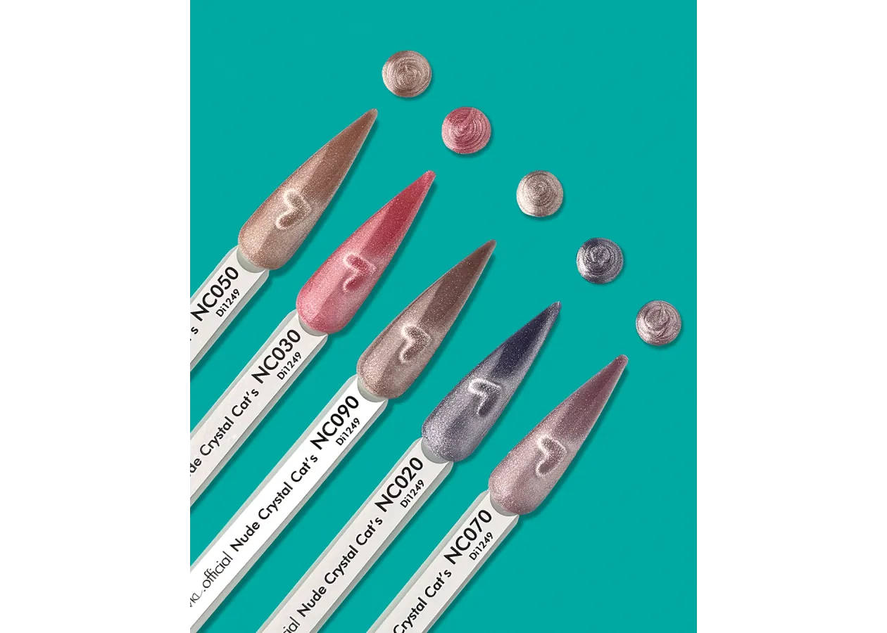 Гель-лак кришталева кішка 