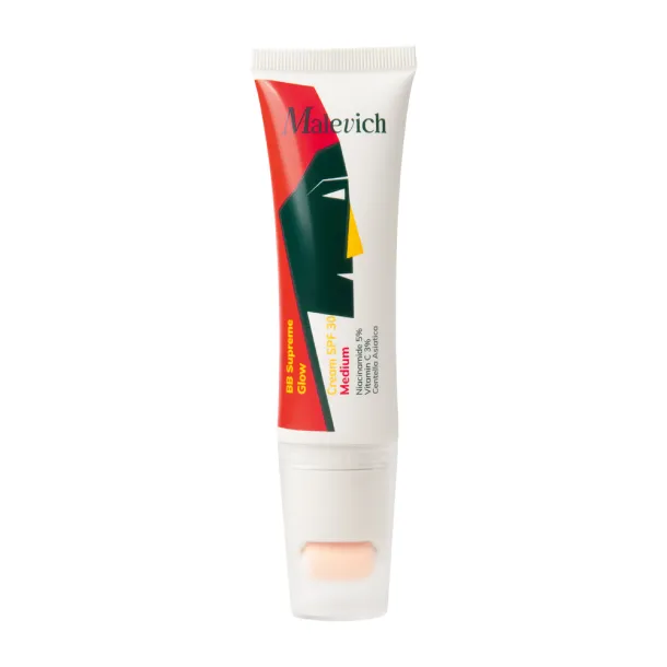 Сяючий ВВ крем SPF 30 Темний бежевий Malevich M-1201 (50 мл)