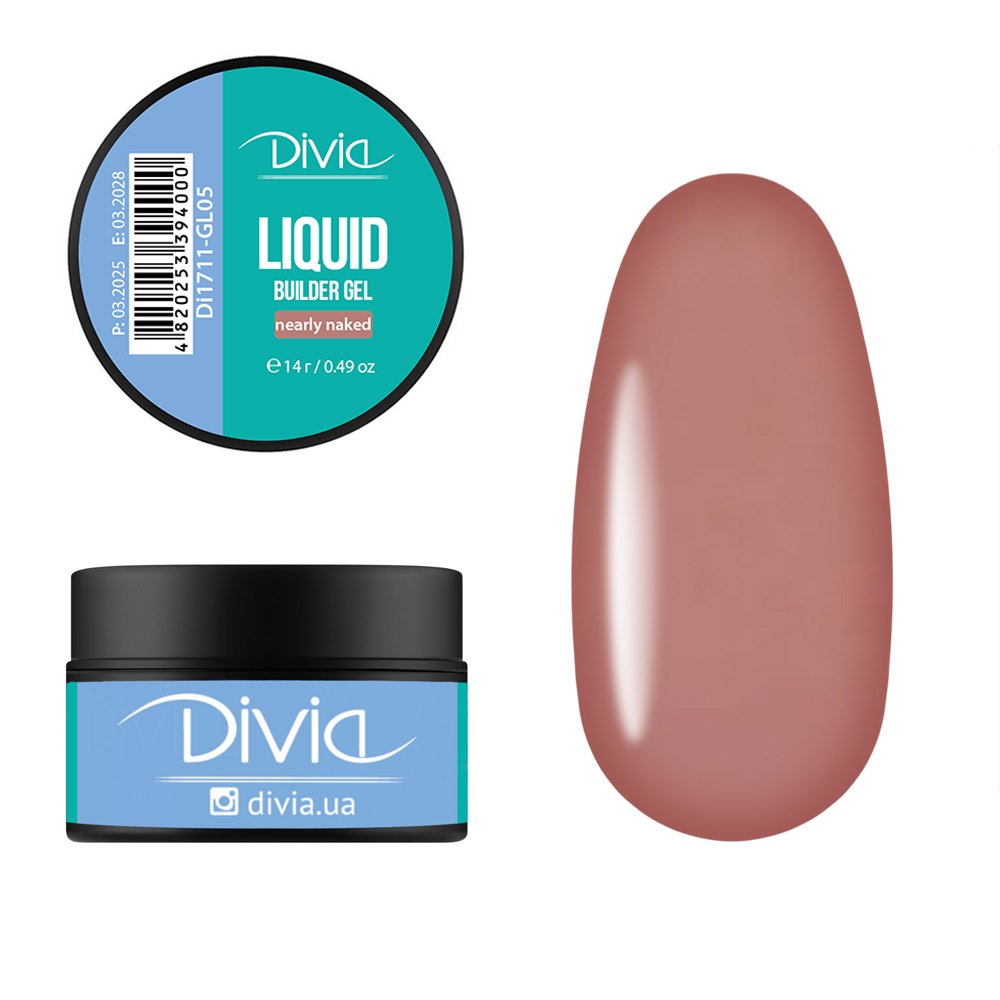 Гель для нарощування Divia 