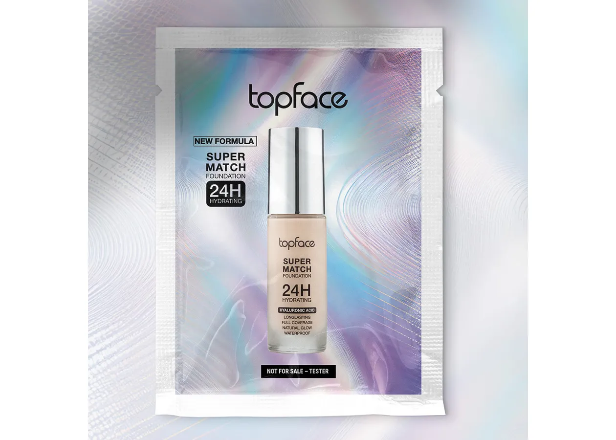 Тональний крем у сашетці Topface Super Match 001 Ivory Nude (слонова кістка, нейтральний) PT475